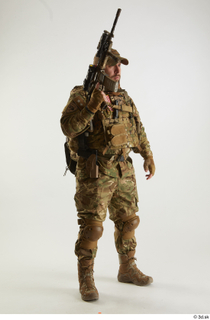 Luis Donovan Soldier with Gun standing whole body 0008.jpg